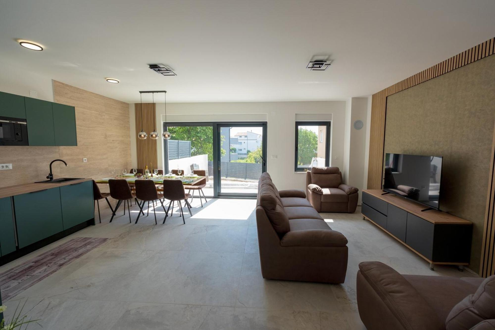 וודיצה Three-Bedroom Premium Holiday Home Atmosfera With Private Pool&Sauna מראה חיצוני תמונה